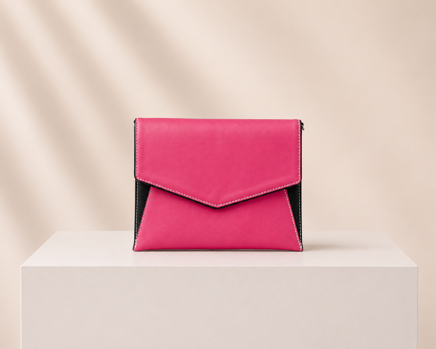 Premium Leather Envelope Clutch Bag