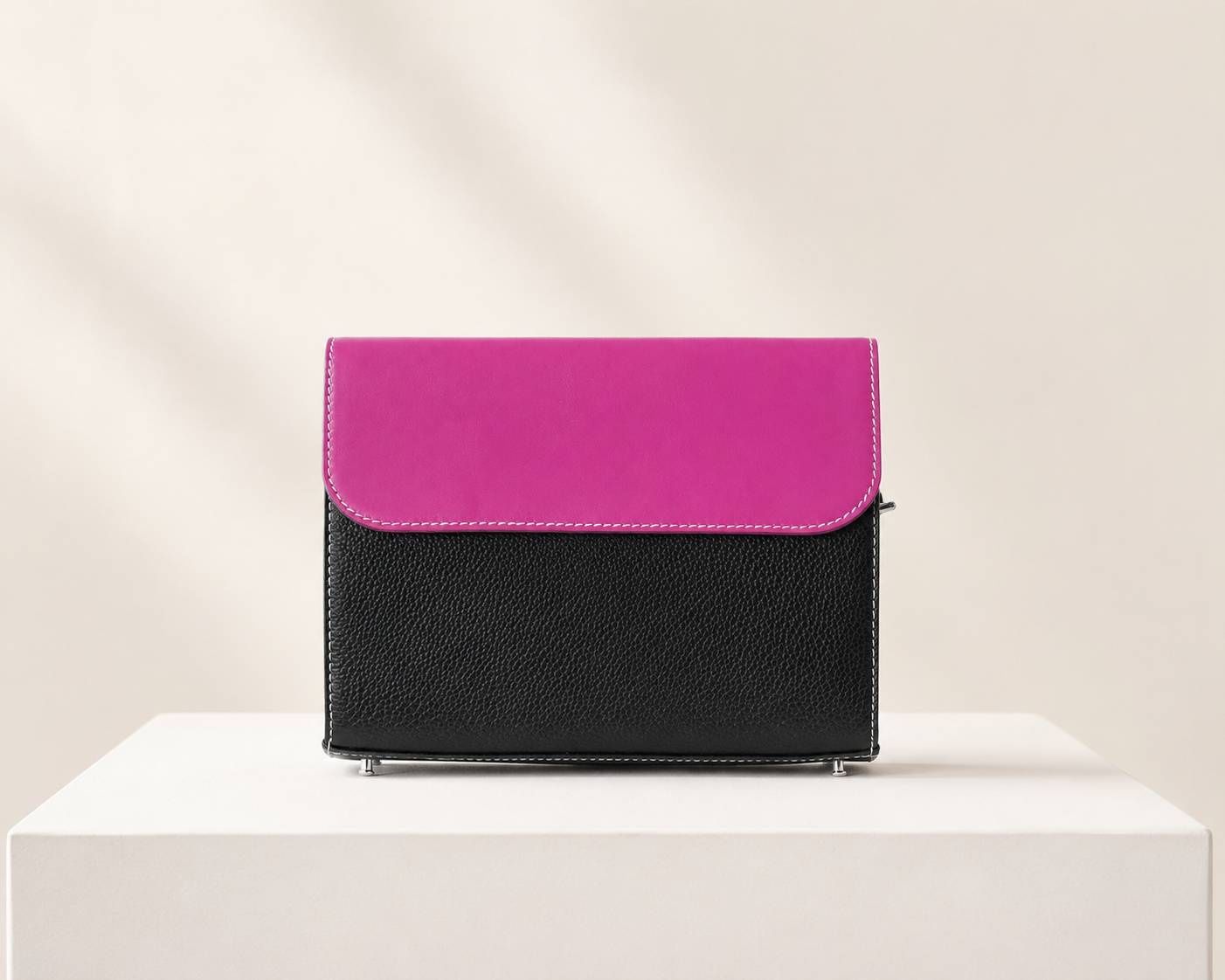 Premium Leather Crossbody Clutch Bag